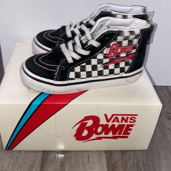 LIMITED EDITION | BOWIE VANS | TODDLER 8 - Picture 2 of 5